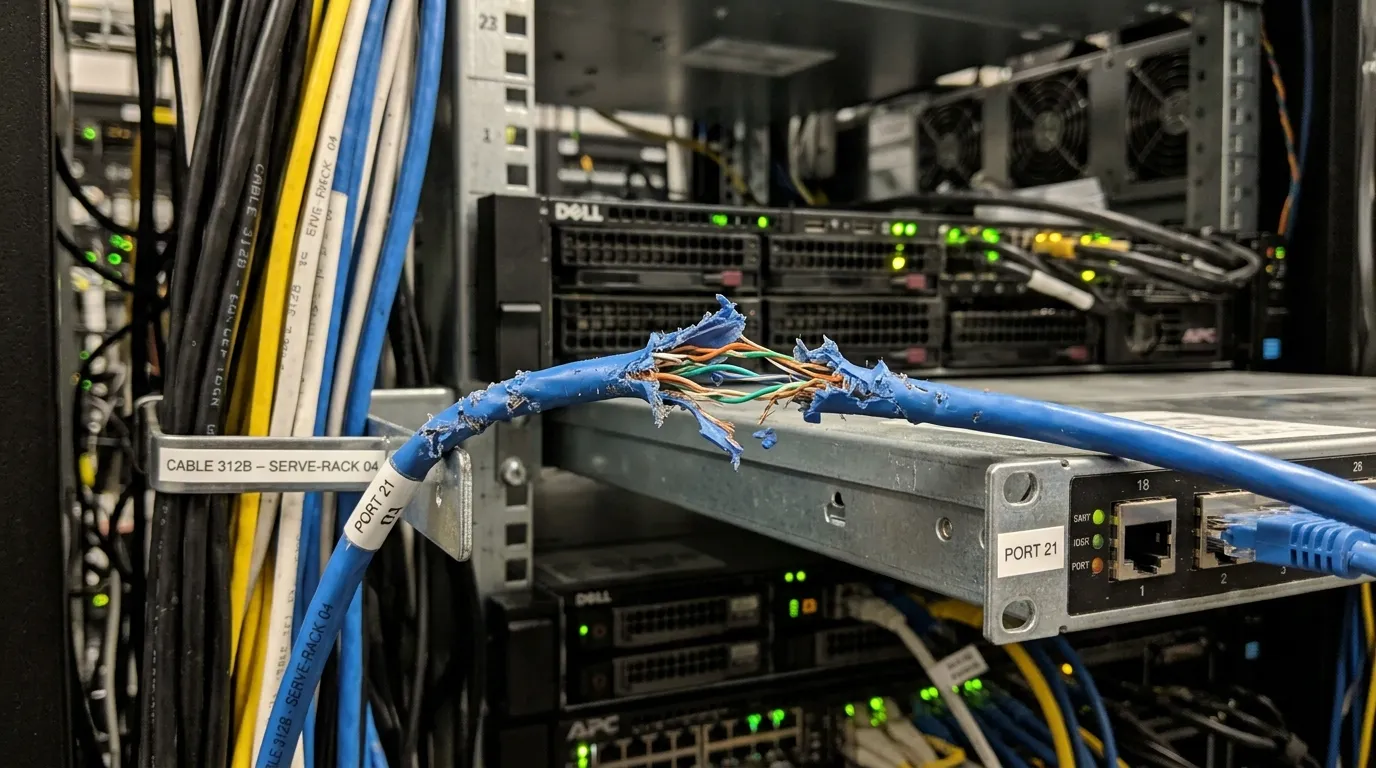 Rongeurs en local technique et data center : prévenir le risque des câbles rongés