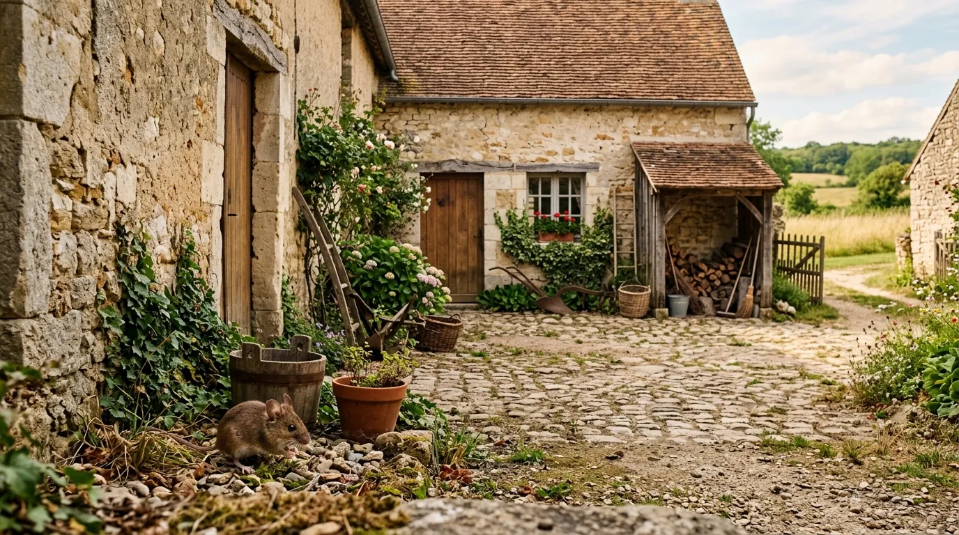 Rongeurs en Seine-et-Marne : fermes, dépendances et maisons rurales du 77, solutions de désourisation