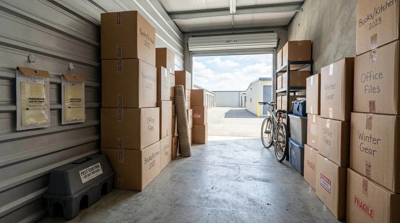 Self-stockage et garde-meubles : protéger les biens entreposés des rongeurs et des mites