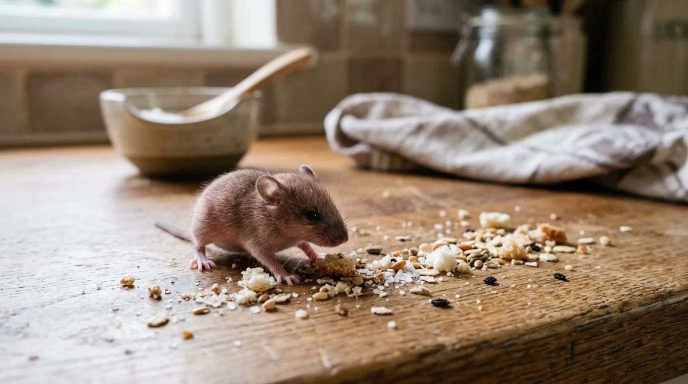 Souriceau : à quoi ressemble un bébé souris et que révèle sa présence chez vous ?