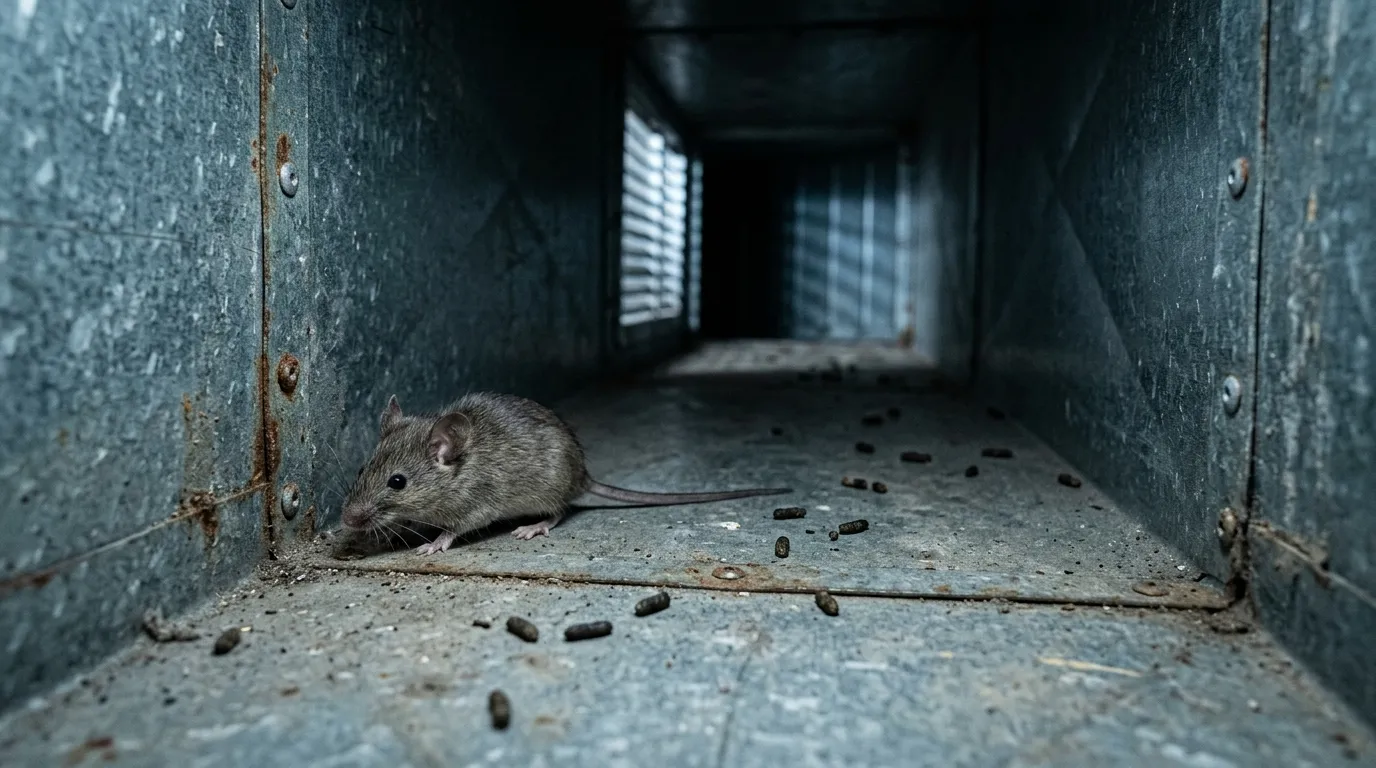 Souris dans la VMC : signes dans les gaines et risques pour la ventilation