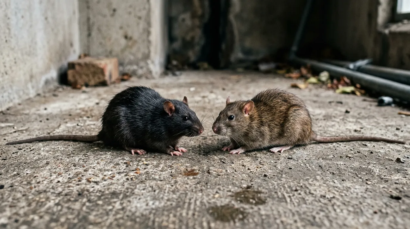Surmulot ou rat noir : reconnaître les deux espèces et adapter le traitement