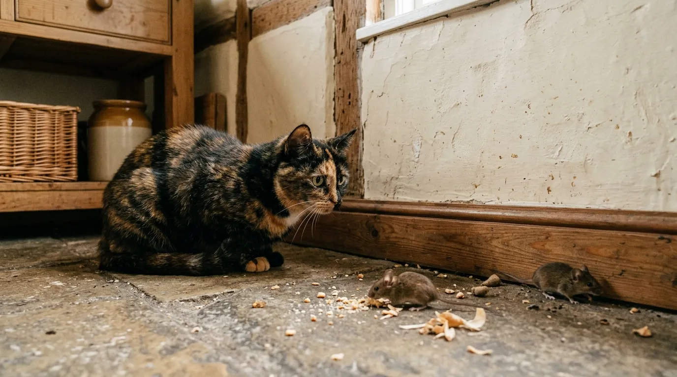 Un chat suffit-il à éloigner les souris ? Ce que dit le comportement des rongeurs